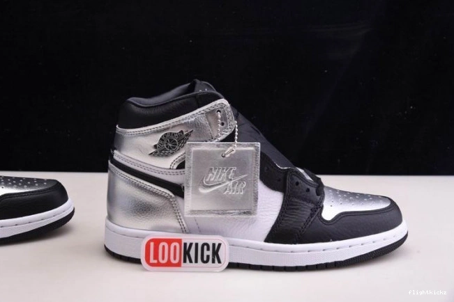 AIR CD0461-001 OG JORDAN HIGH SILVER WMNS 1 TOE 1013